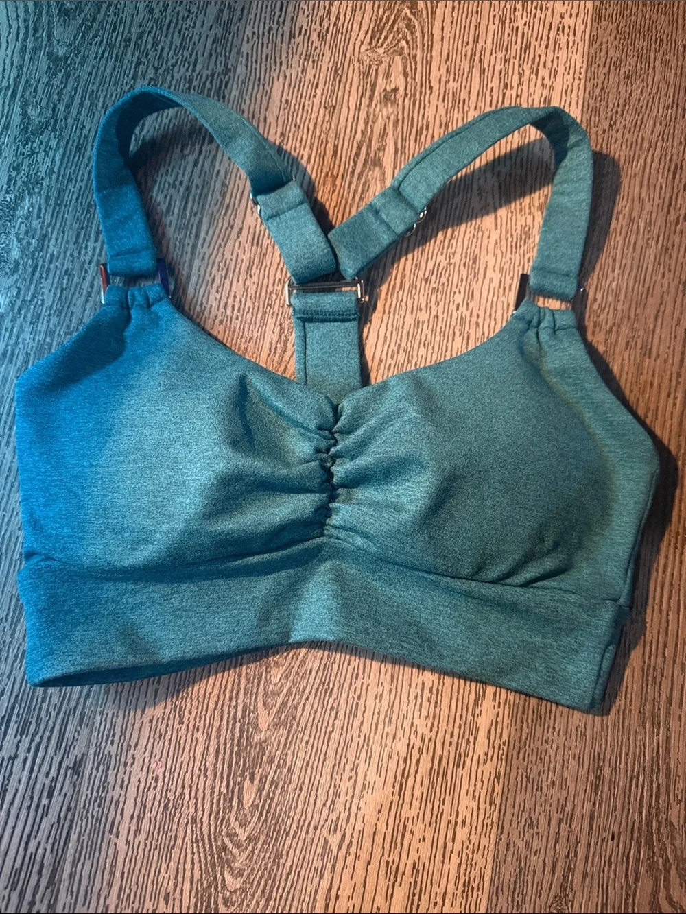 Bombshell sportswear Women's Teal Athletic Bralette - Soft Support